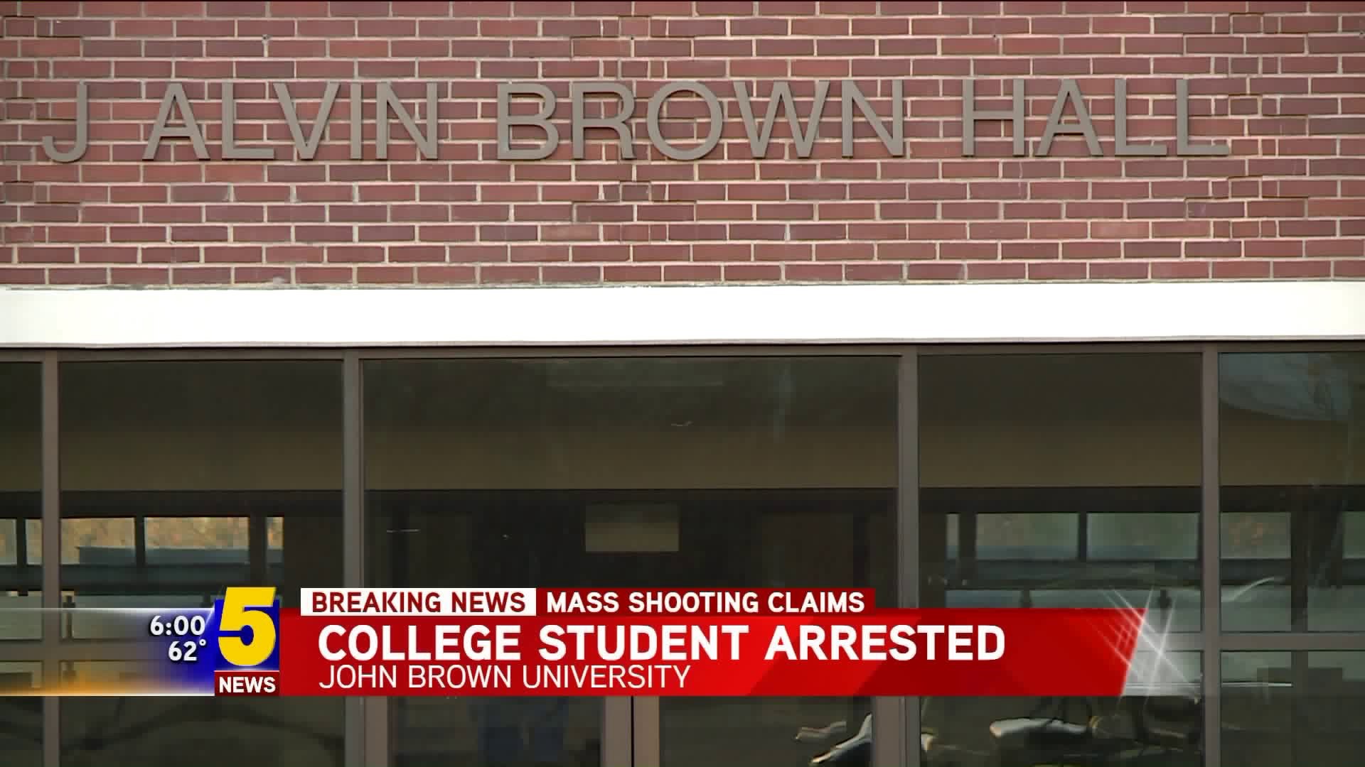 College Student Arrested