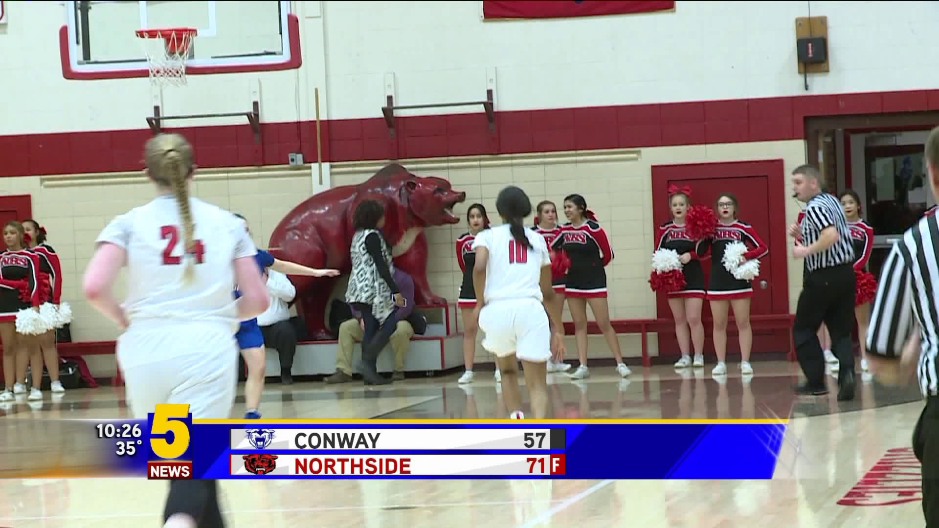 Top ranked Northside rolls No. 2 Conway