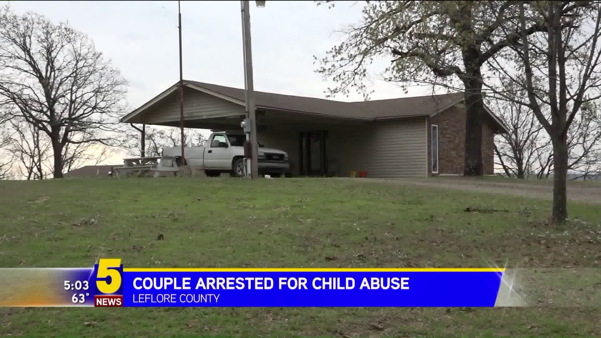 Leflore County Couple Arrested For Child Abuse