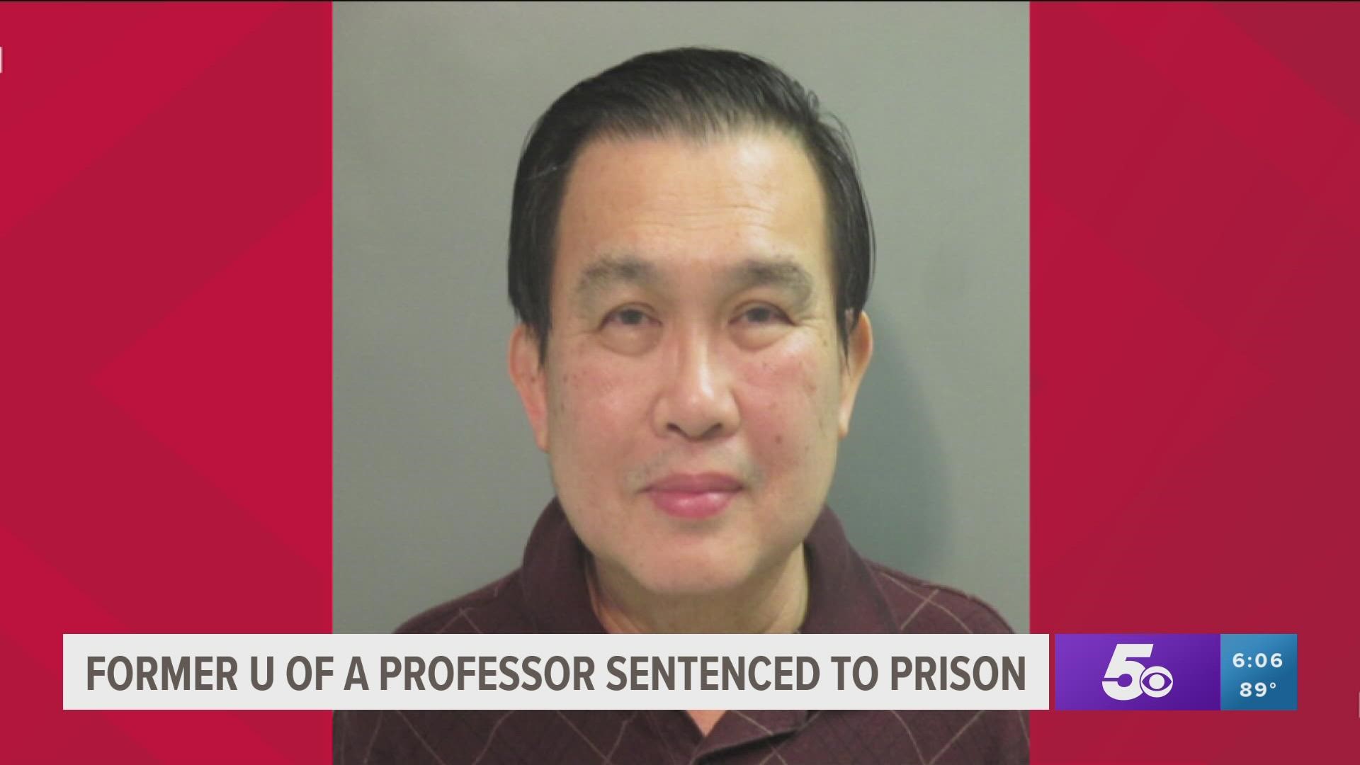 Former U of A professor Simon Saw-Teong Ang was sentenced to a year in federal prison after lying to an FBI agent about patents he held in China.