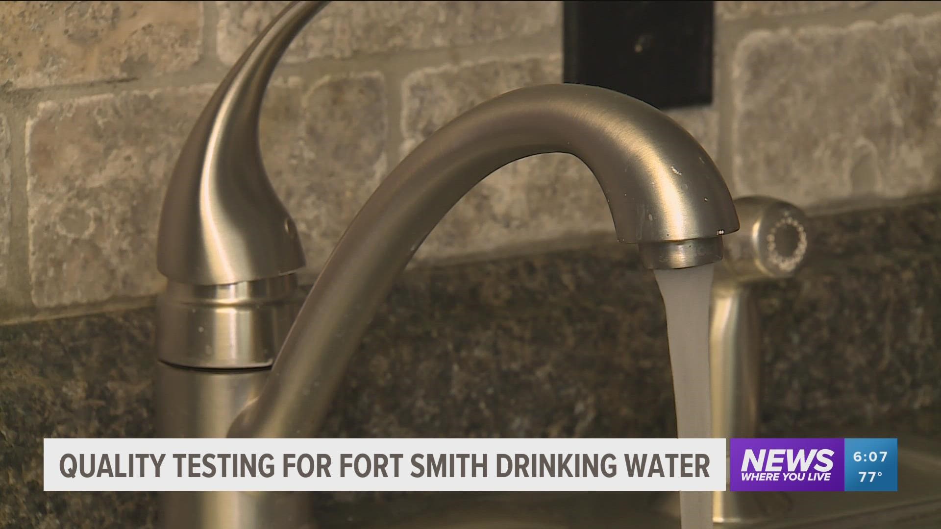 To make sure Fort Smith is in federal compliance with the Safe Drinking Water Act, the ADH will be testing water from some residents for lead and copper levels.