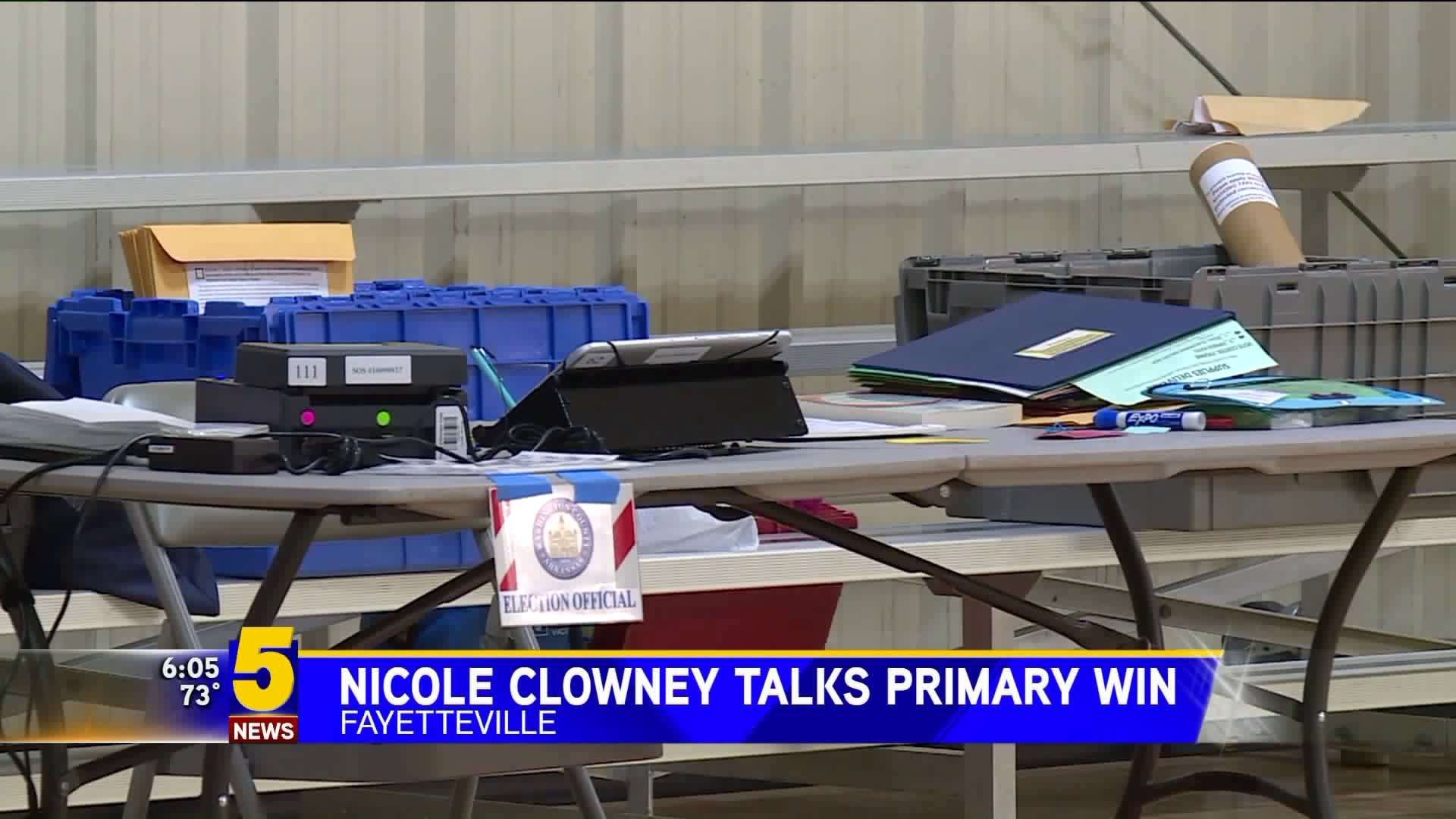 Nicole Clowney Wins Primary Election