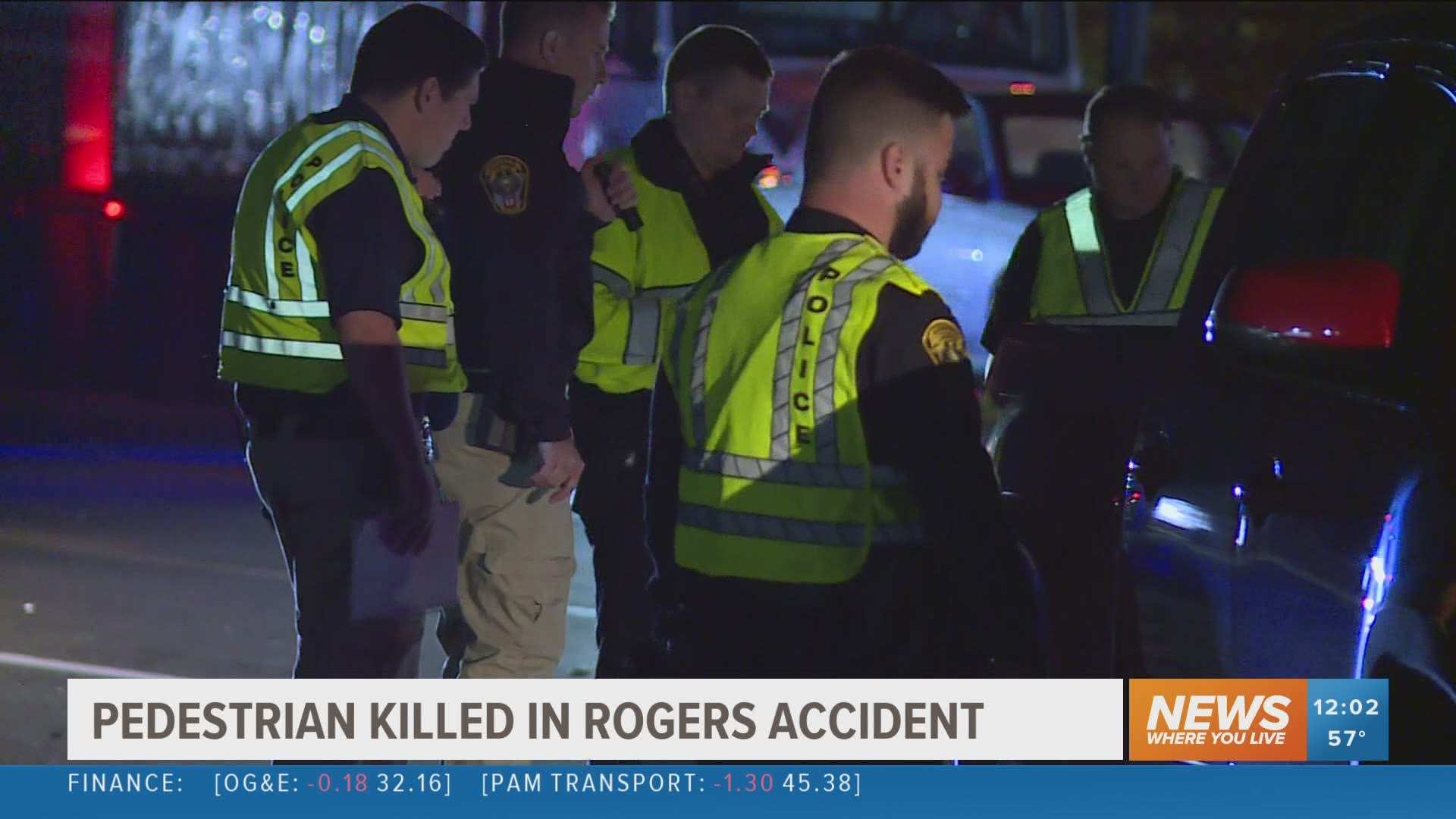 A man was hit and killed while crossing the street in the 1900 block of S. 8th Street in Rogers.