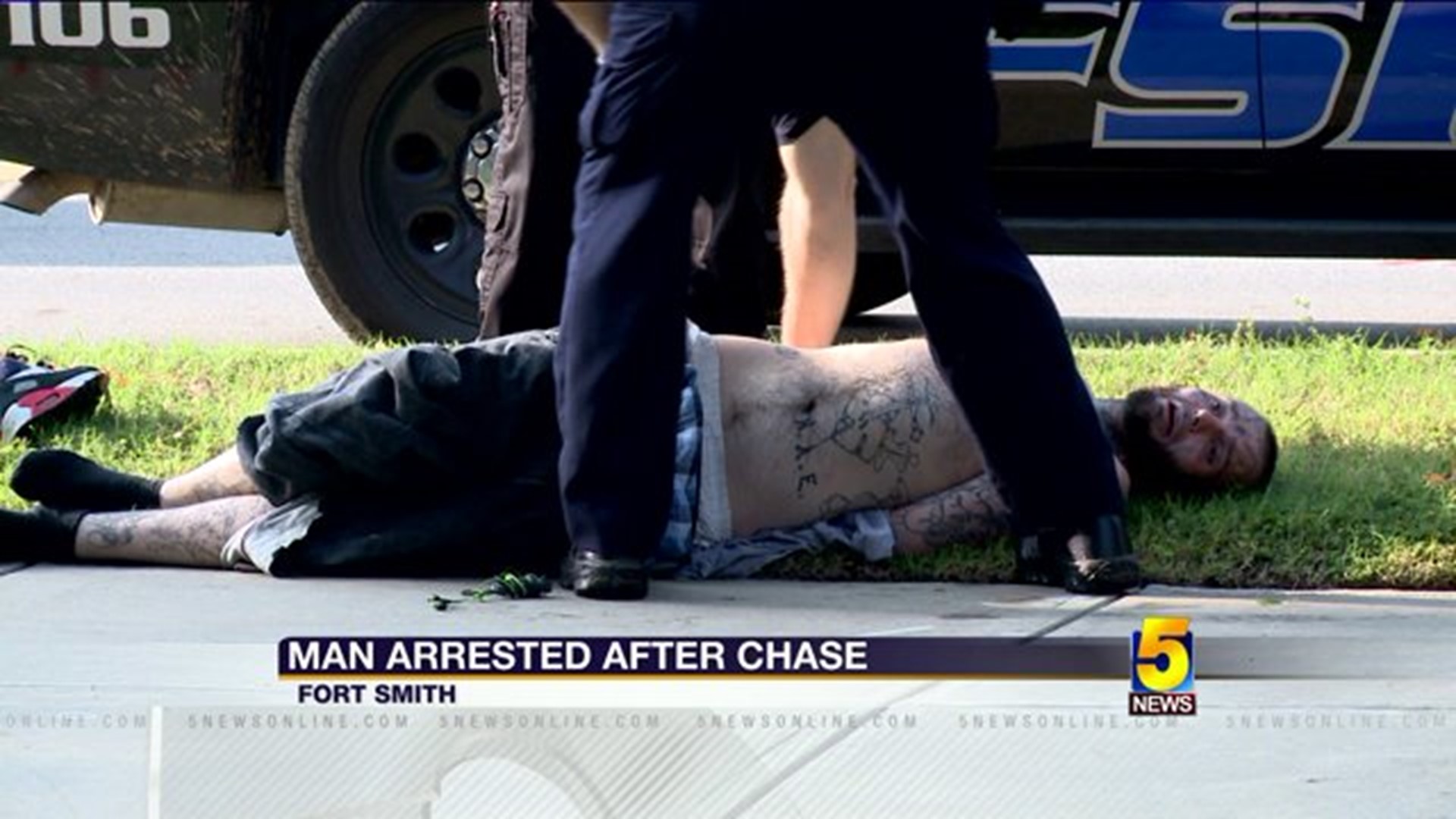 Man Captured After Chase Through UAFS Campus