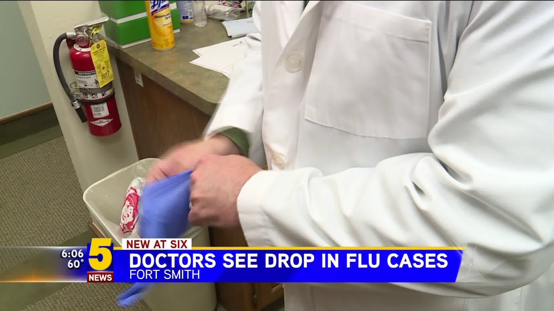 Doctors See Drop In Flu Cases