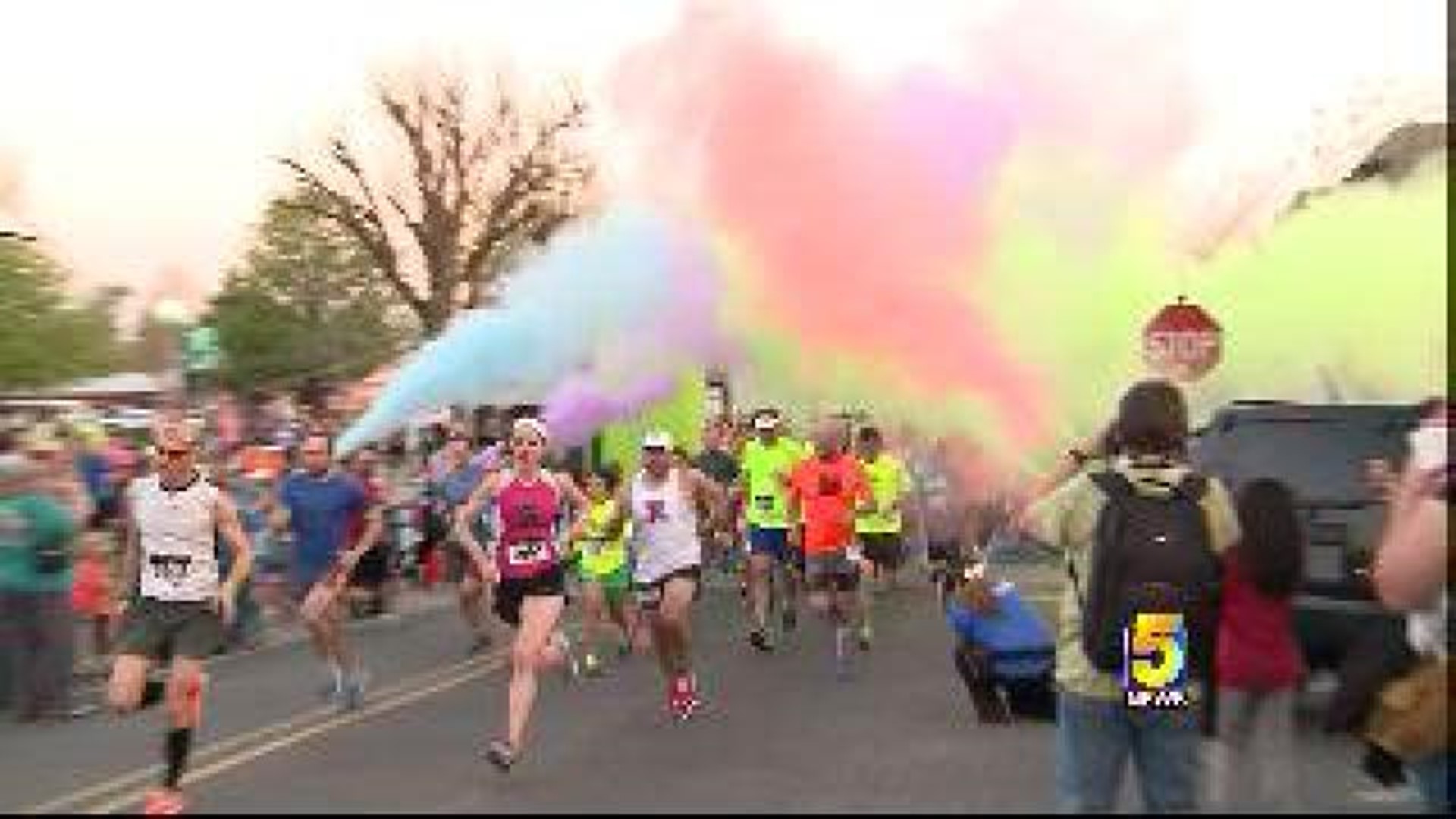Glow Run Against Child Abuse