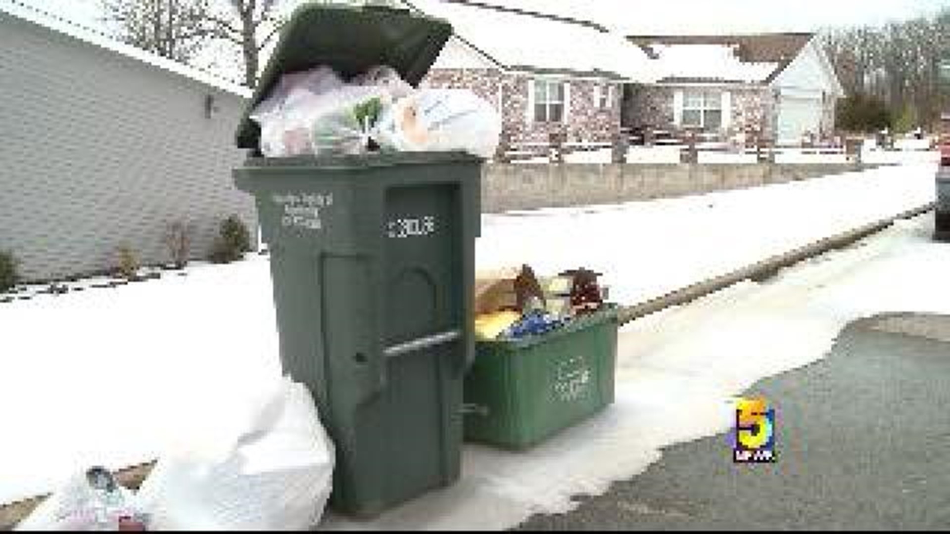 Fayetteville Trash Service Delayed