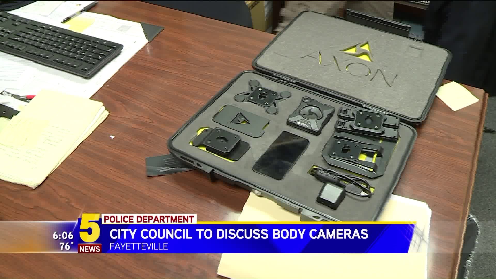 City Council To Discuss Body Cameras
