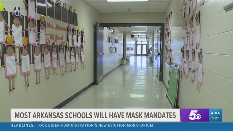 Most Arkansas schools will have mask mandates
