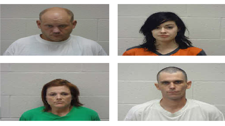 Four Arrested After Car Meth Lab Discovered 2666