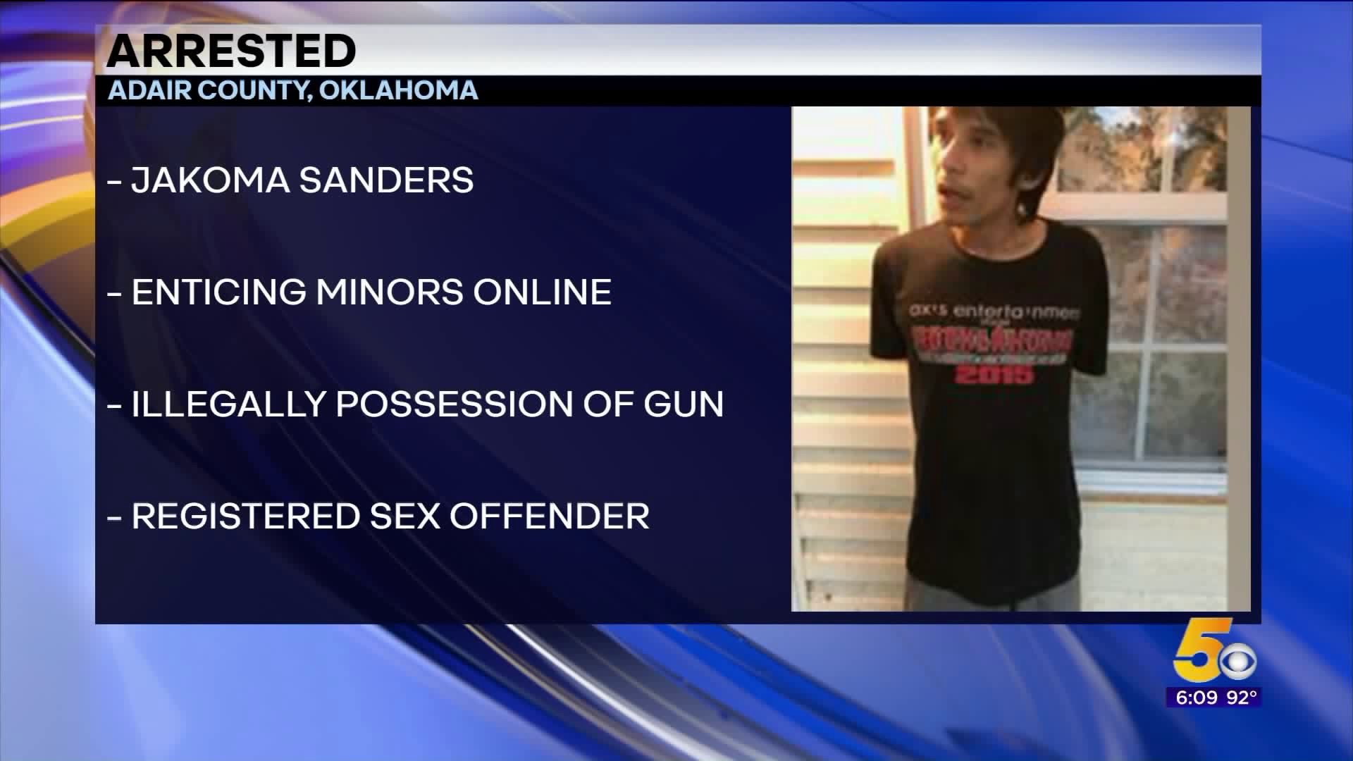 Oklahoma Man Accused Of Posing As Teen, Enticing Minors Online