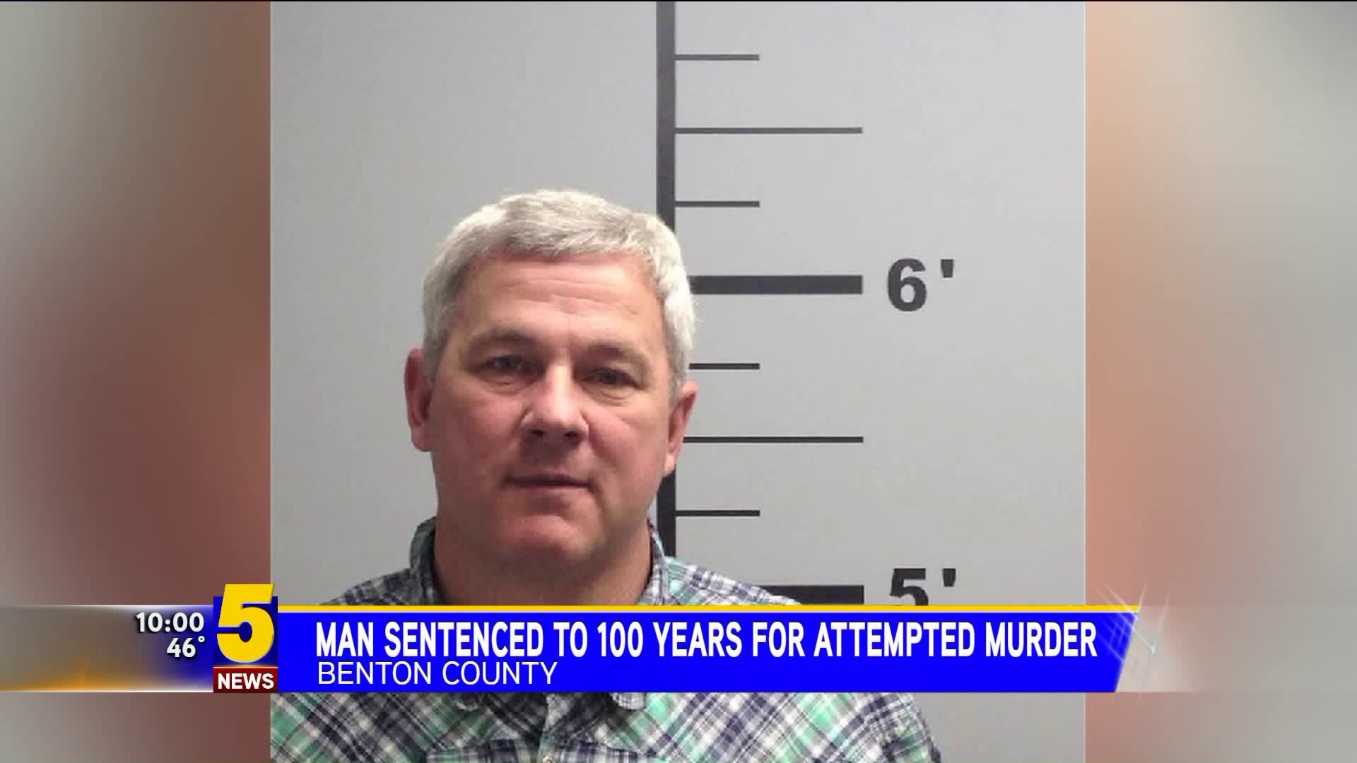 Man Sentenced To 100 Years For Attmepted Murder