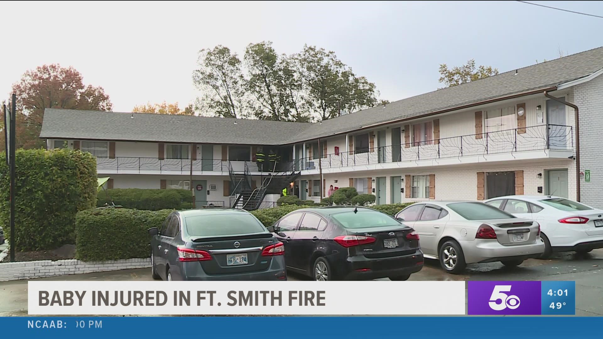 According to Fort Smith Fire Chief Philip Christensen, this is the fifth fire at The Grove Apartments in the past two weeks.