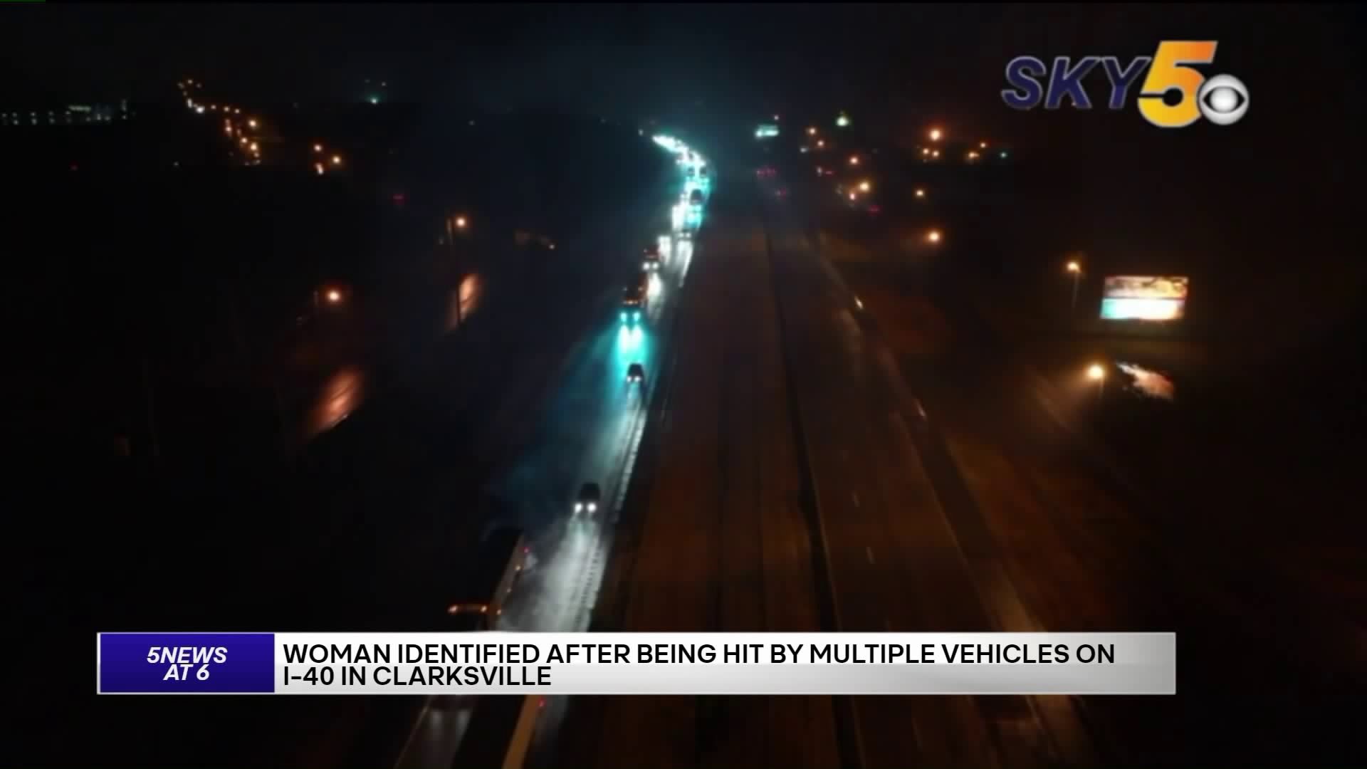 Woman Killed After Being Hit By Multiple Vehicles On I-40 In Clarksville