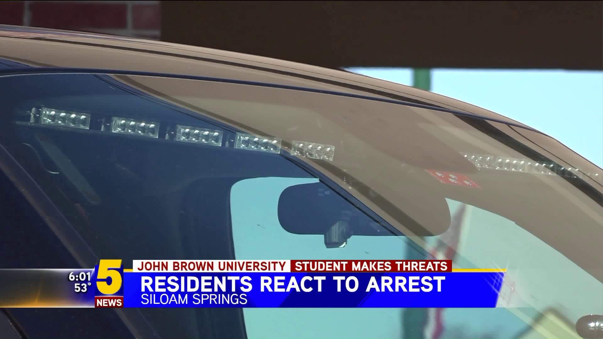 Residents React To Arrest