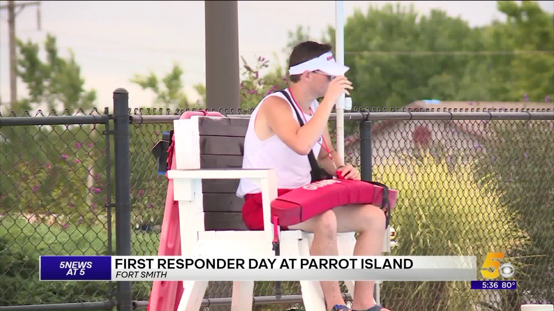 First Responders Day at Parrot Island