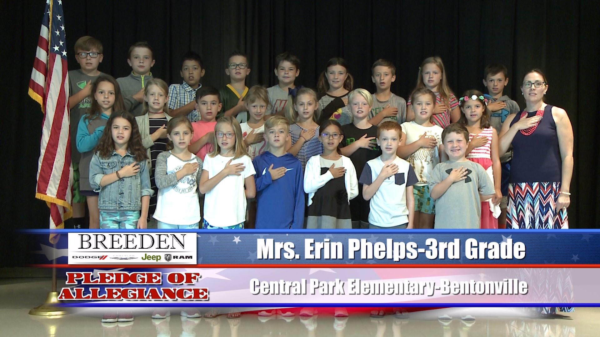 Mrs. Erin Phelps  3rd Grade  Central Park Elementary  Bentonville