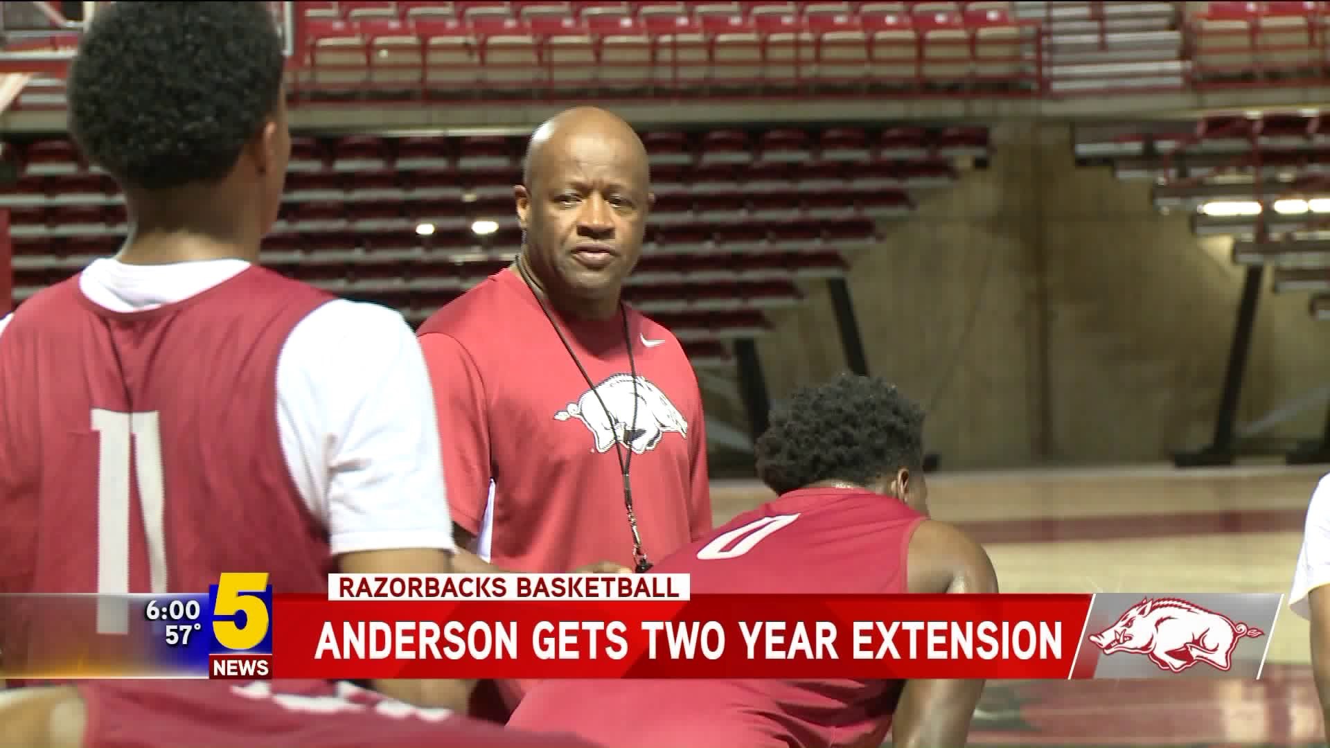 Anderson Gets Two Year Extension