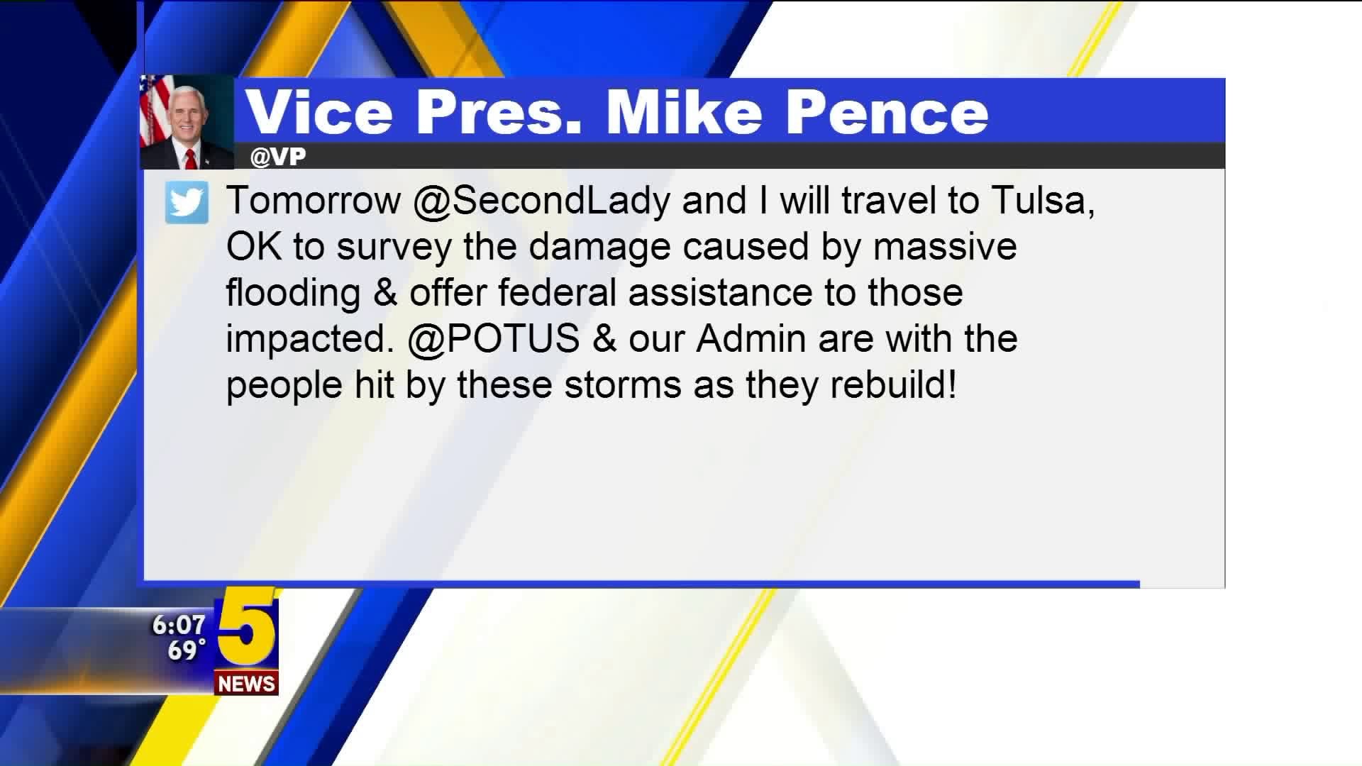 Mike Pence Visiting Tulsa