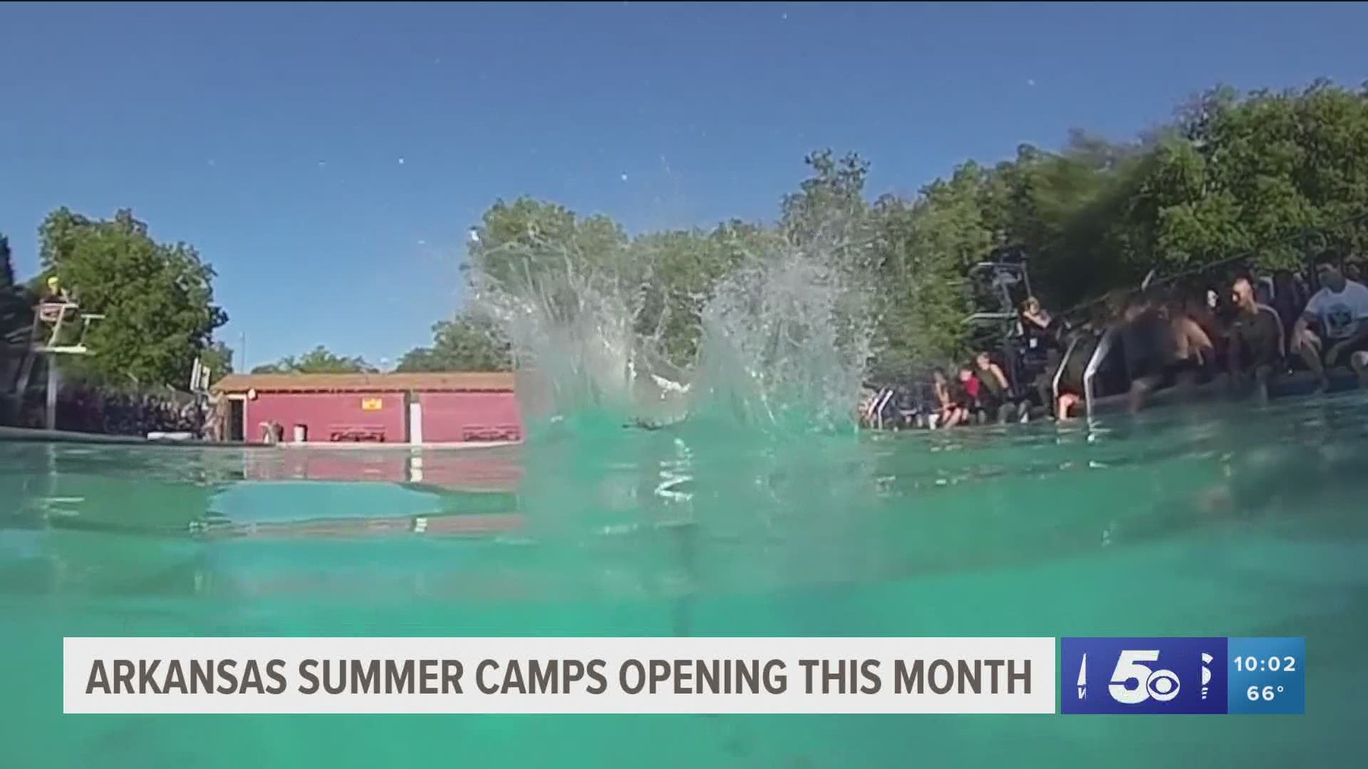 It was announced Wednesday that summer camps in Arkansas could reopen at the end of the month.