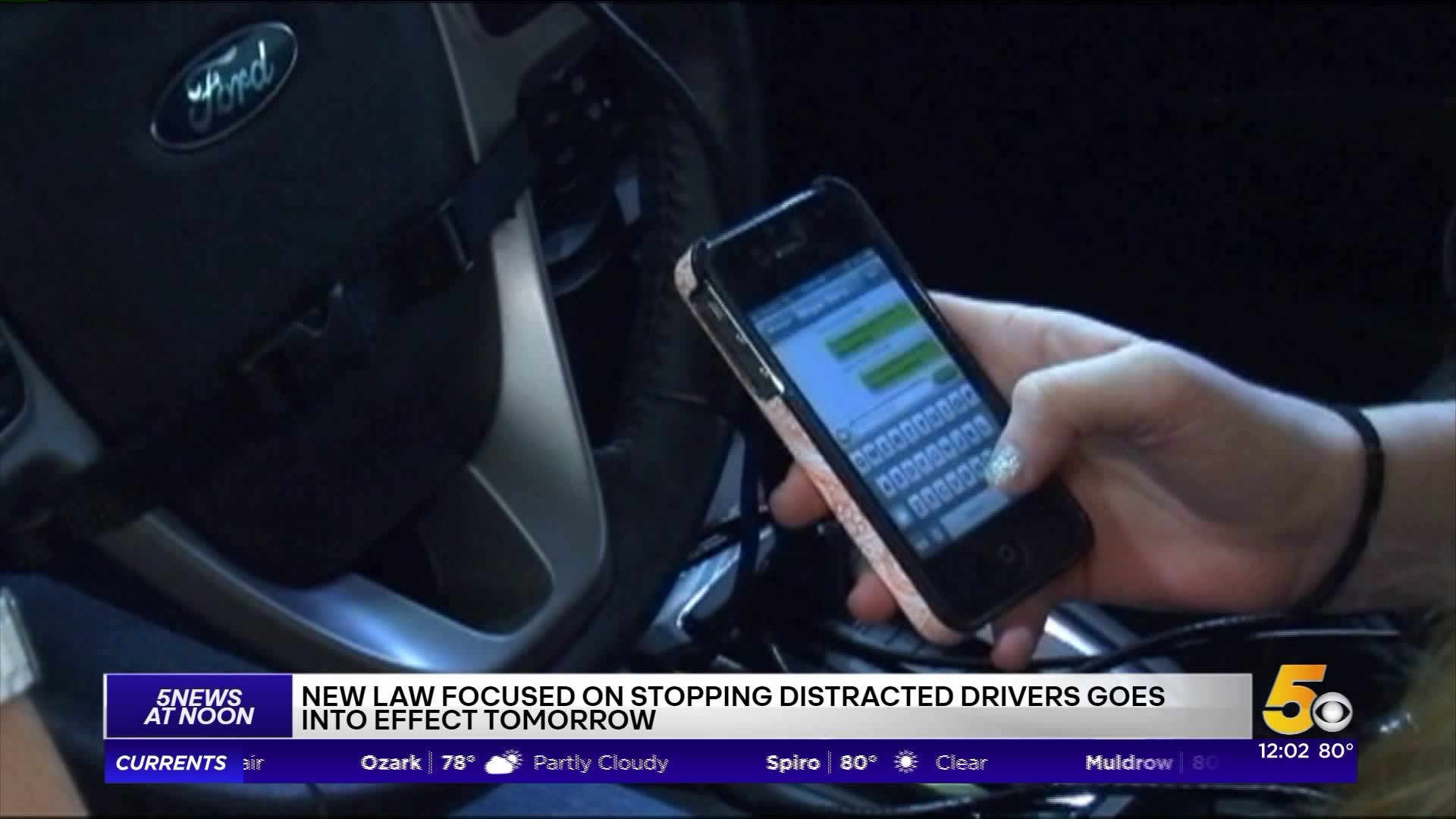 New Distracted Driving Law Starts Wednesday