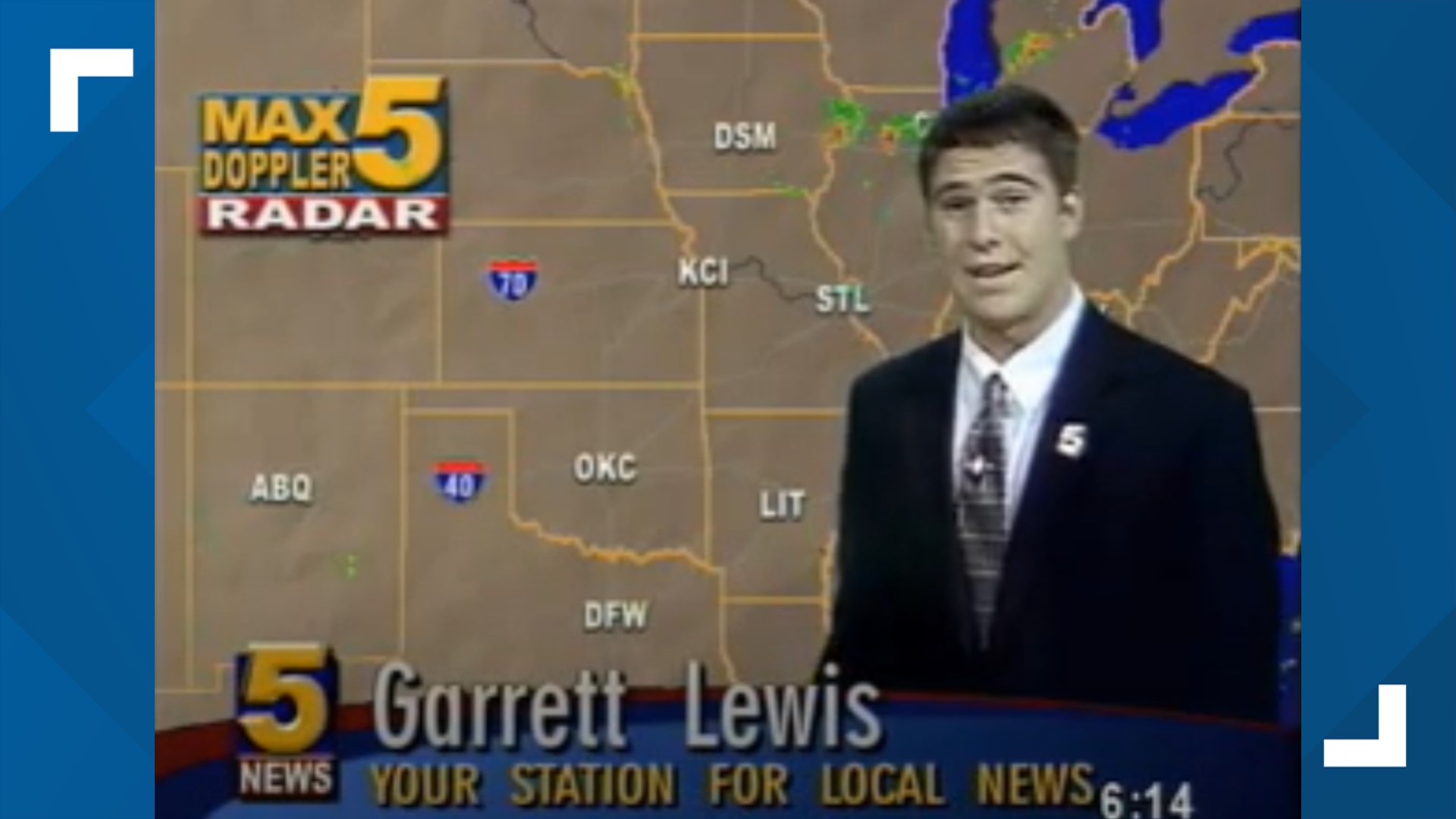 Chief Meteorologist Garrett Lewis is leaving Channel 5