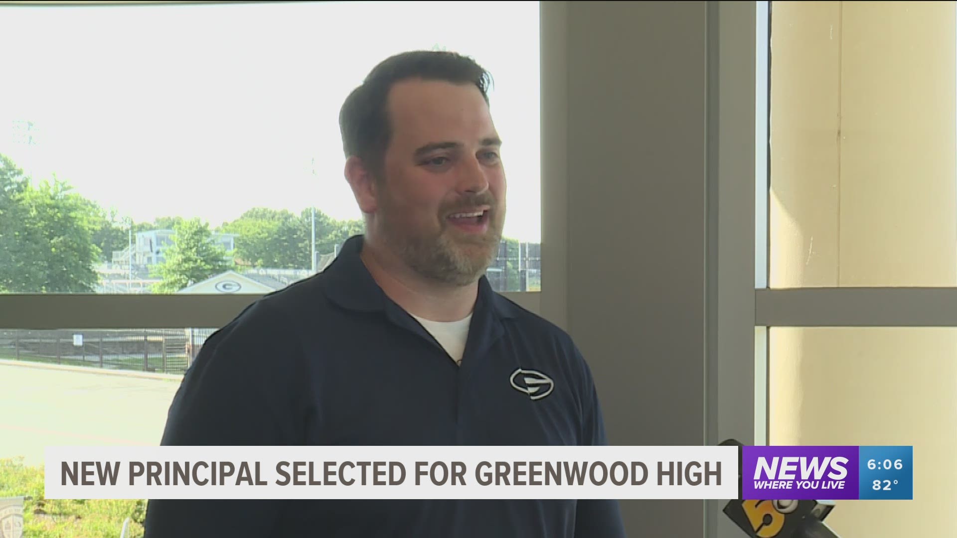 Josh Ray has been named the new principal for Greenwood High School following the tragic death of former principal Aaron Gamble.
