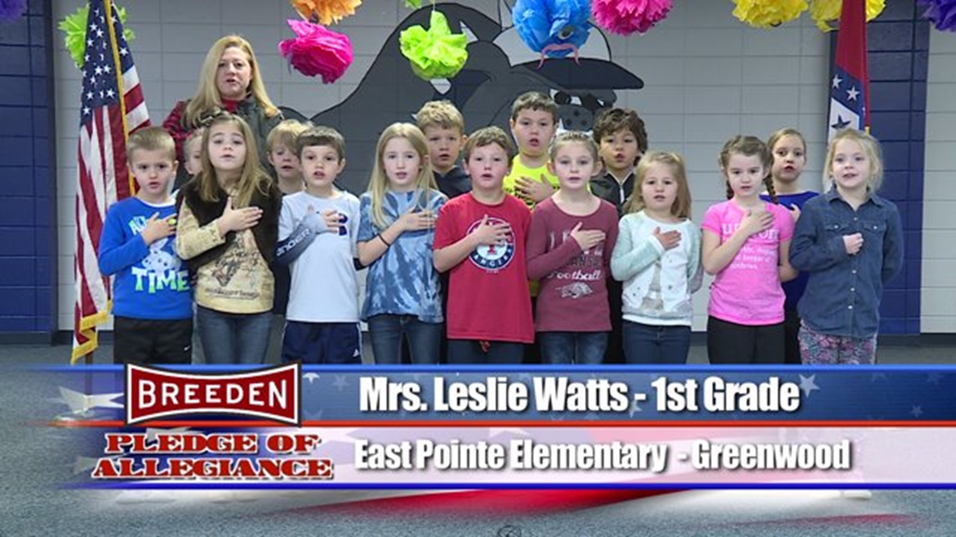 East Pointe Elementary - Greenwood, Mrs. Watts - First Grade