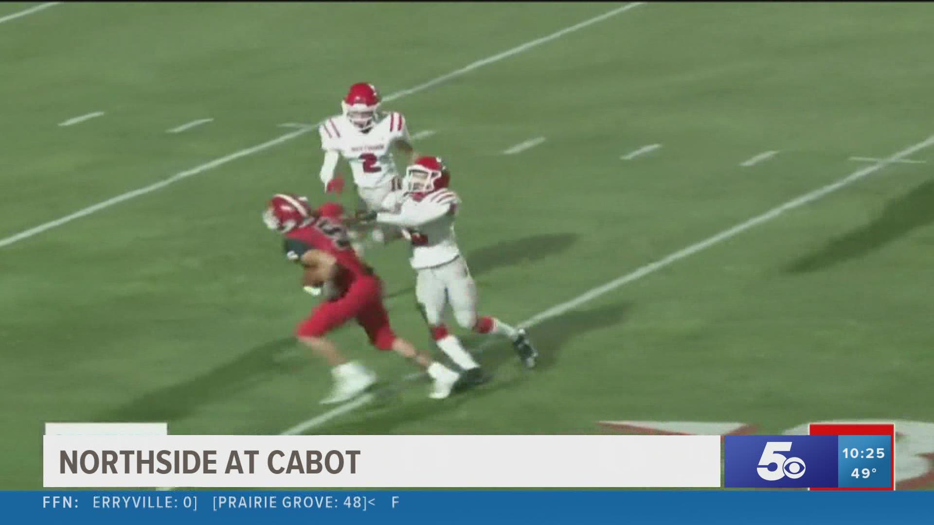 Cabot defeated Northside 24-7