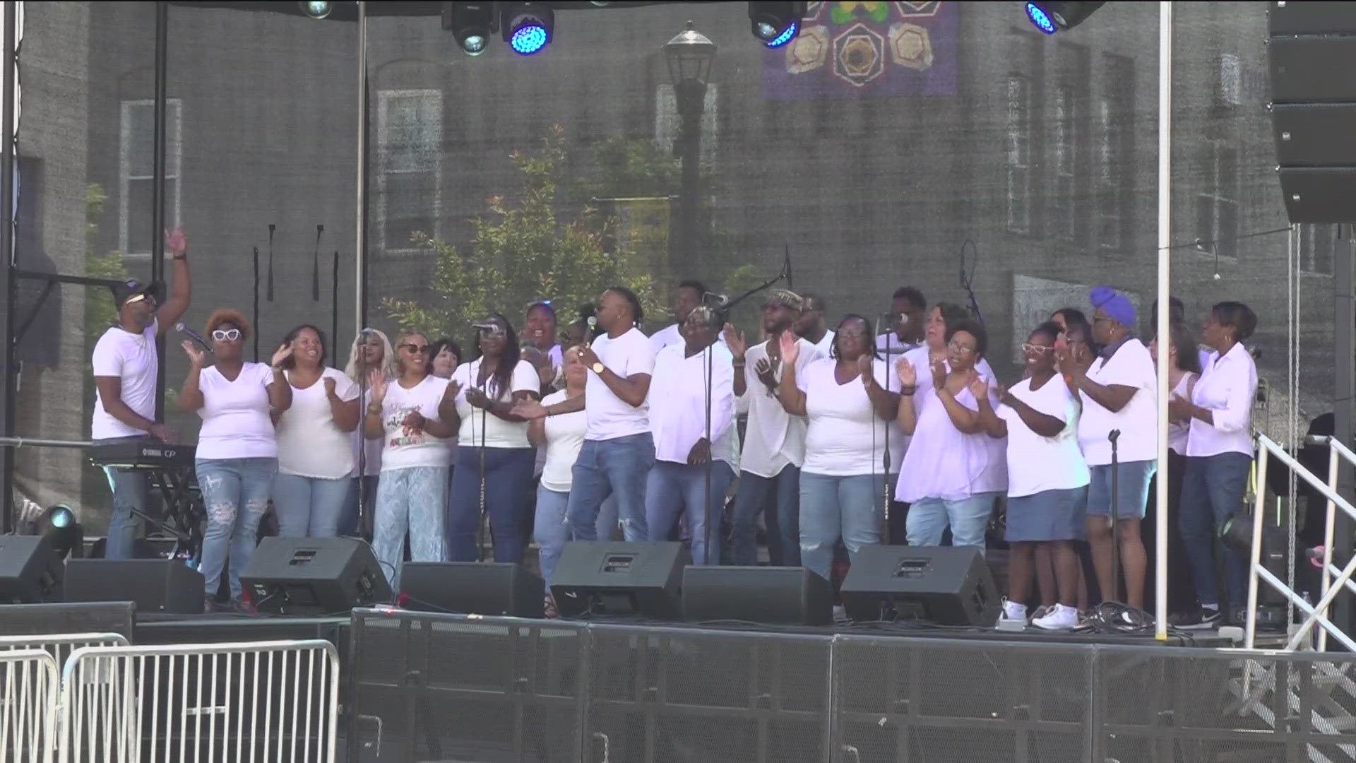 Both Springdale and Fort Smith hosted Juneteenth events ahead of the holiday on Wednesday.