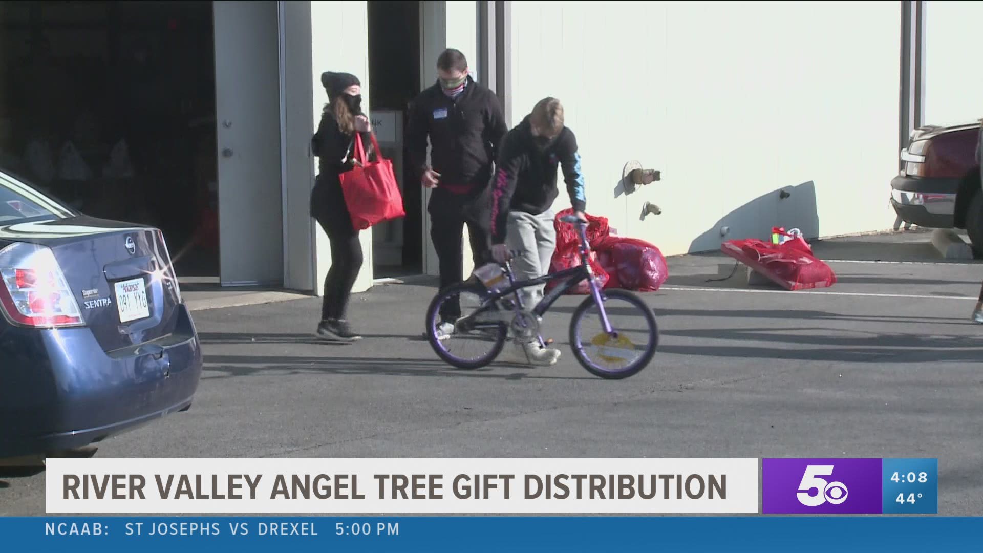 On Thursday the Salvation Army in Fort Smith spread holiday cheer by spending the day distributing angel tree gifts.
