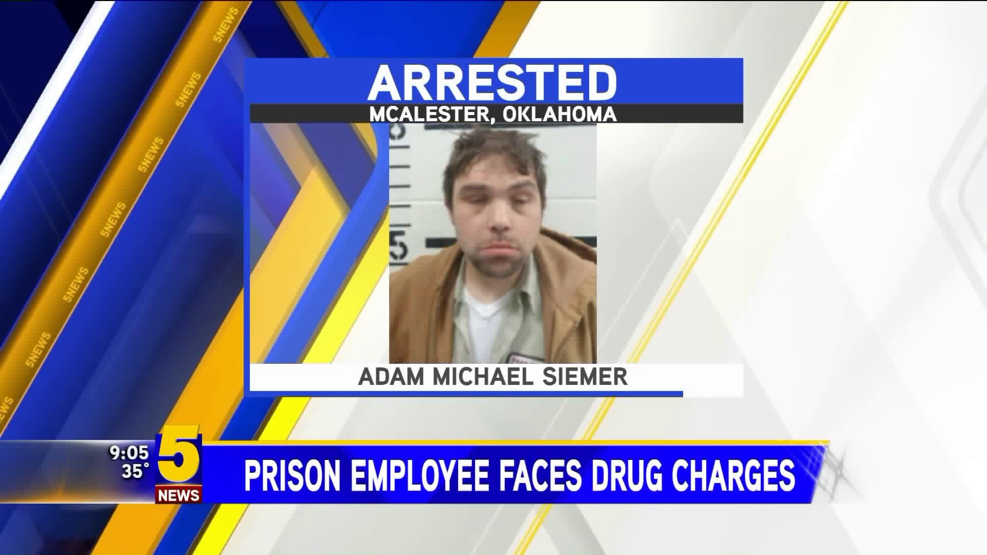 Prison Employee Faces Drug Charges