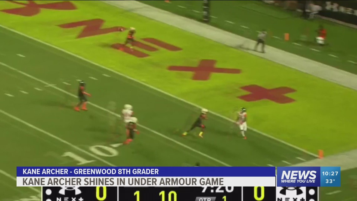 Kane Archer shines in Under Armour game