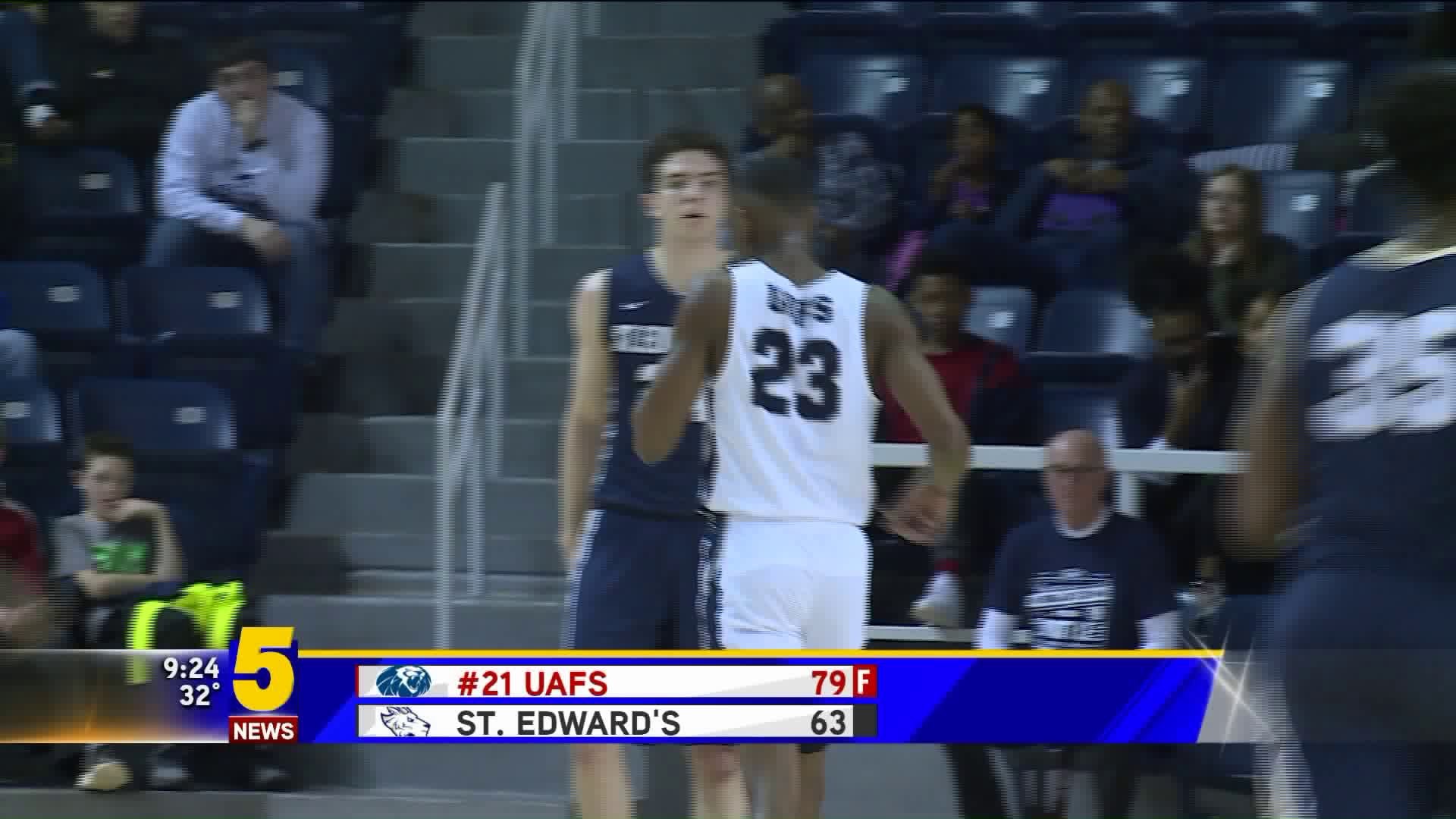 VIDEO: UAFS Lions Collect Wins Over St. Edward`s