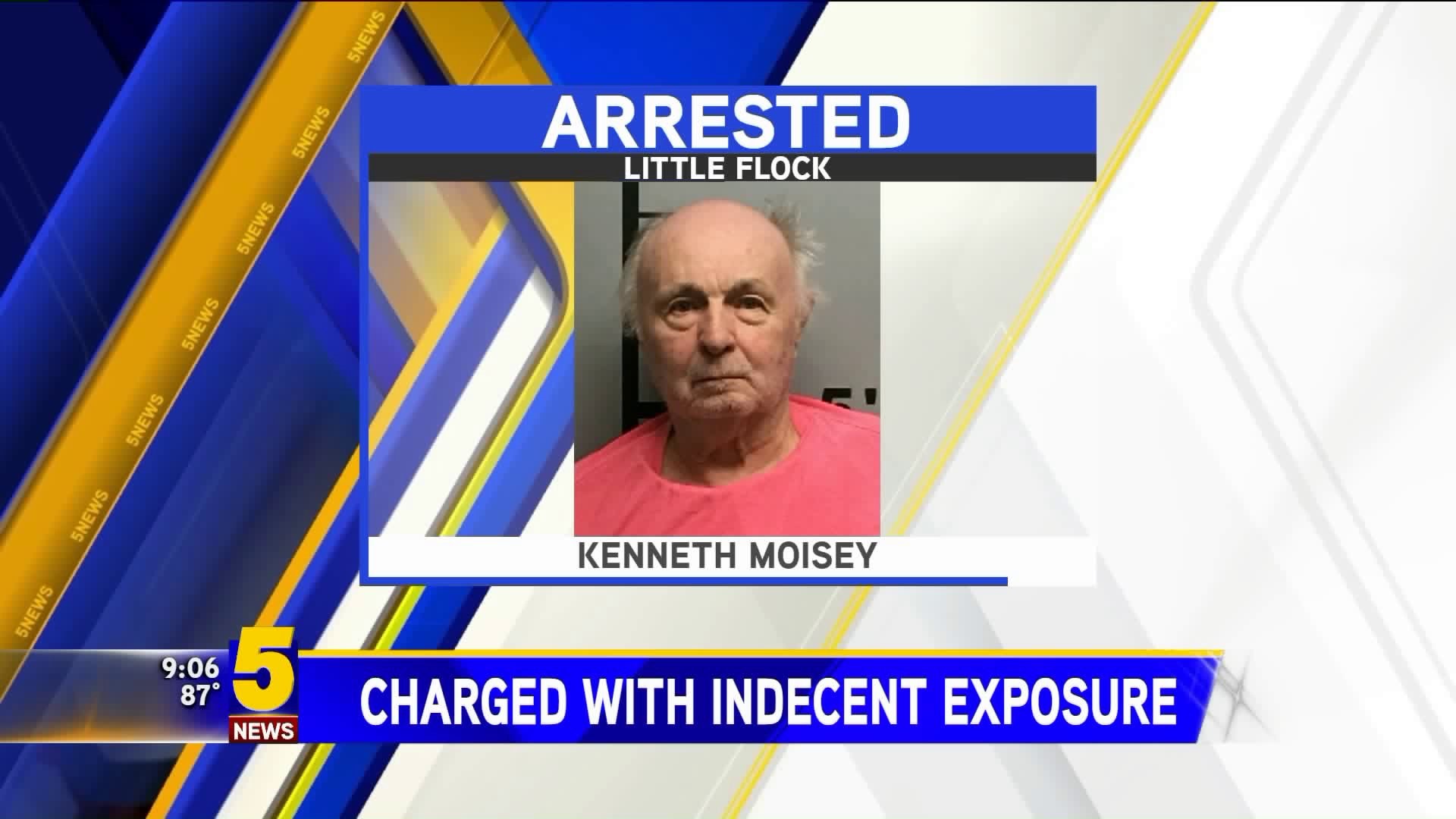 Little Flock Man Charged With Indecent Exposure