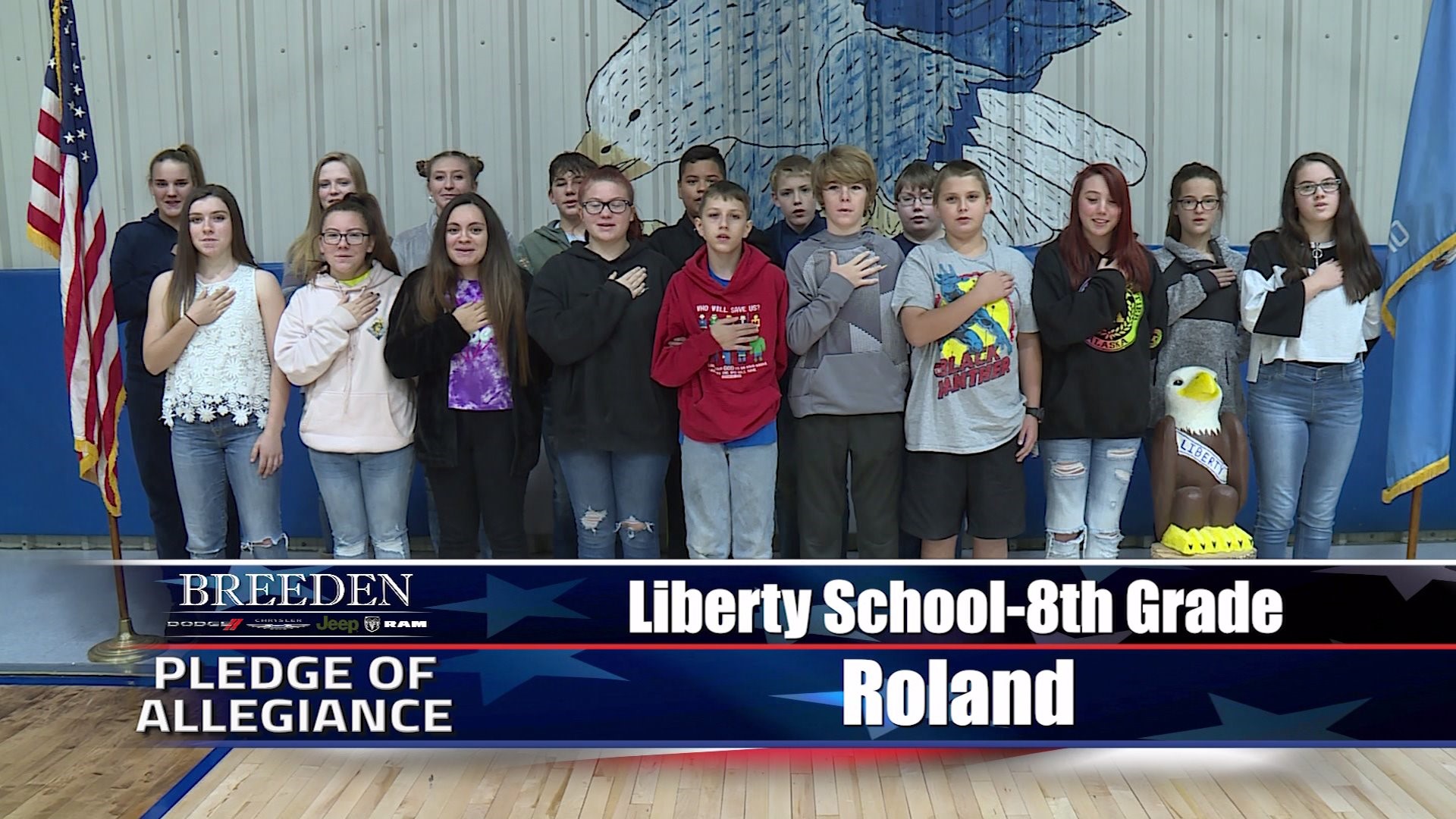 Liberty School  8th Grade Roland