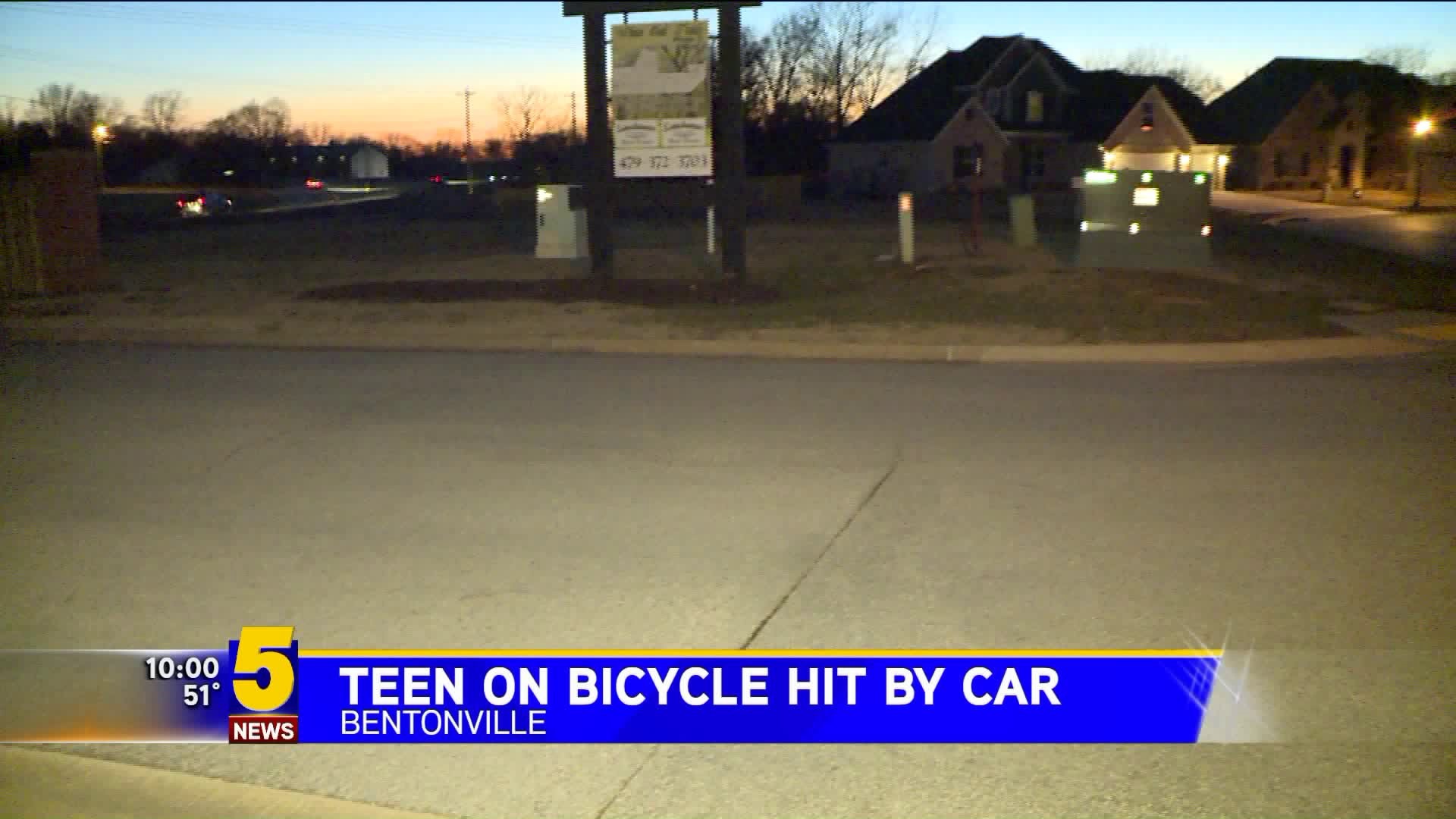 Teen Hit By Car