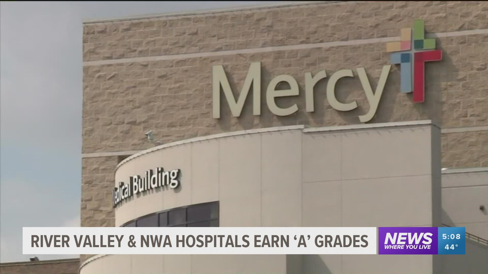 Four hospitals in western Arkansas received top grades for safety among patients.
