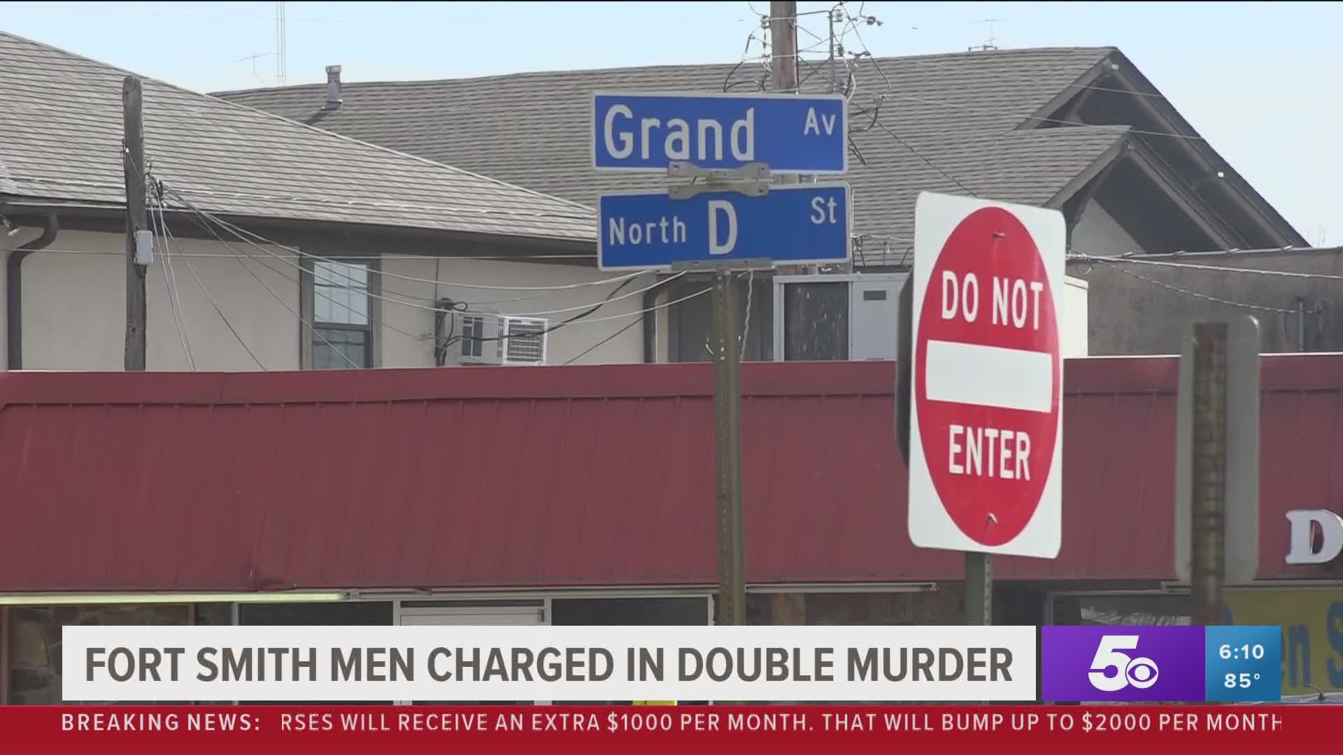 Fort Smith men charged in double murder