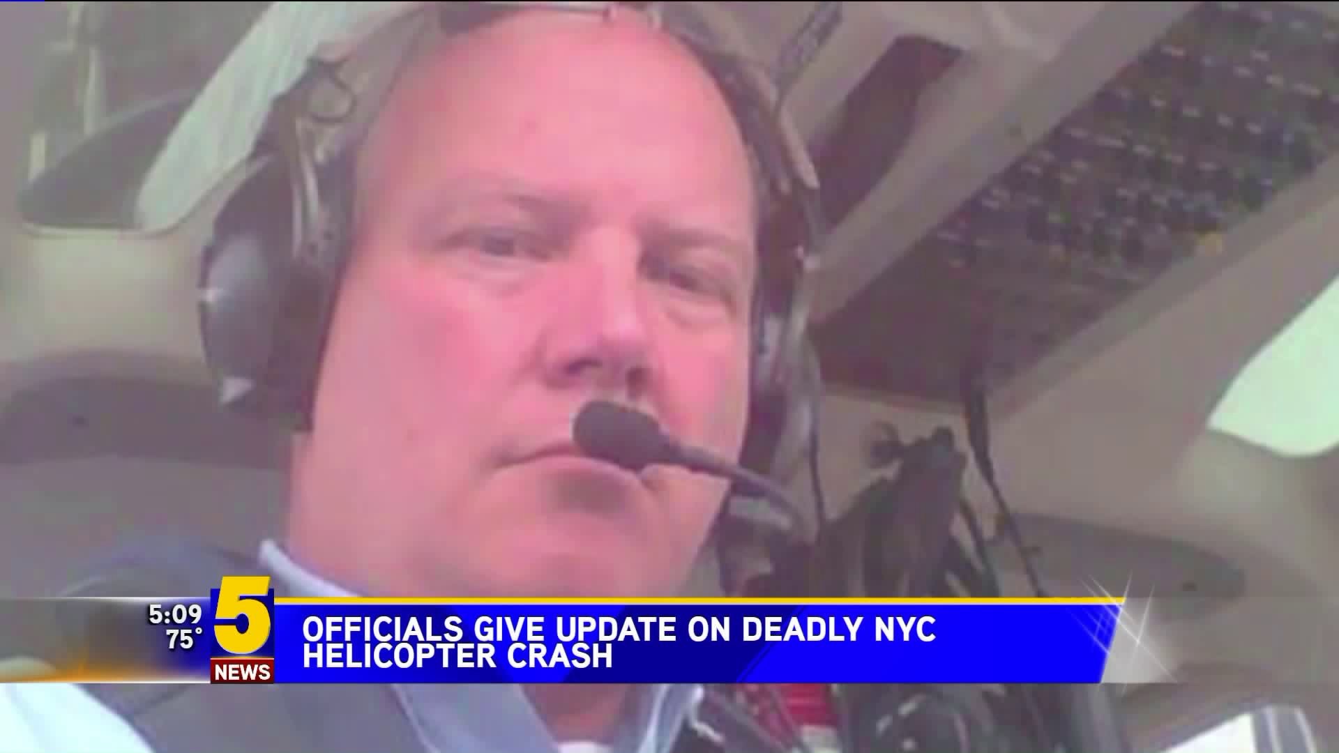 Officials Give Updates on Deadly NYC Helicopter Crash