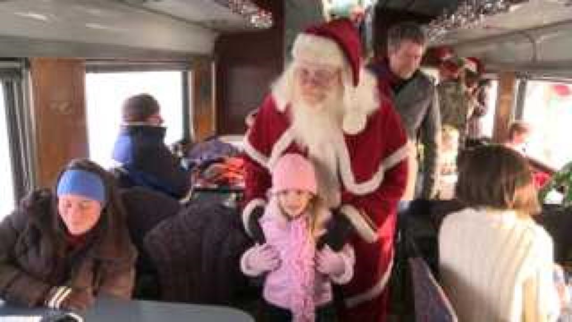 Snow & Ice Didn\'t Stop the Children\'s Christmas Train