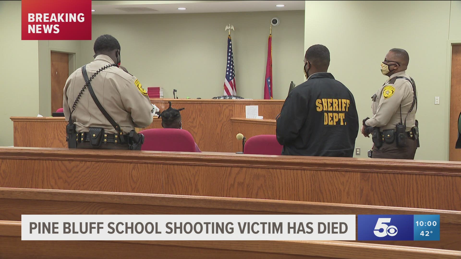 Pine Bluff school shooting victim has died