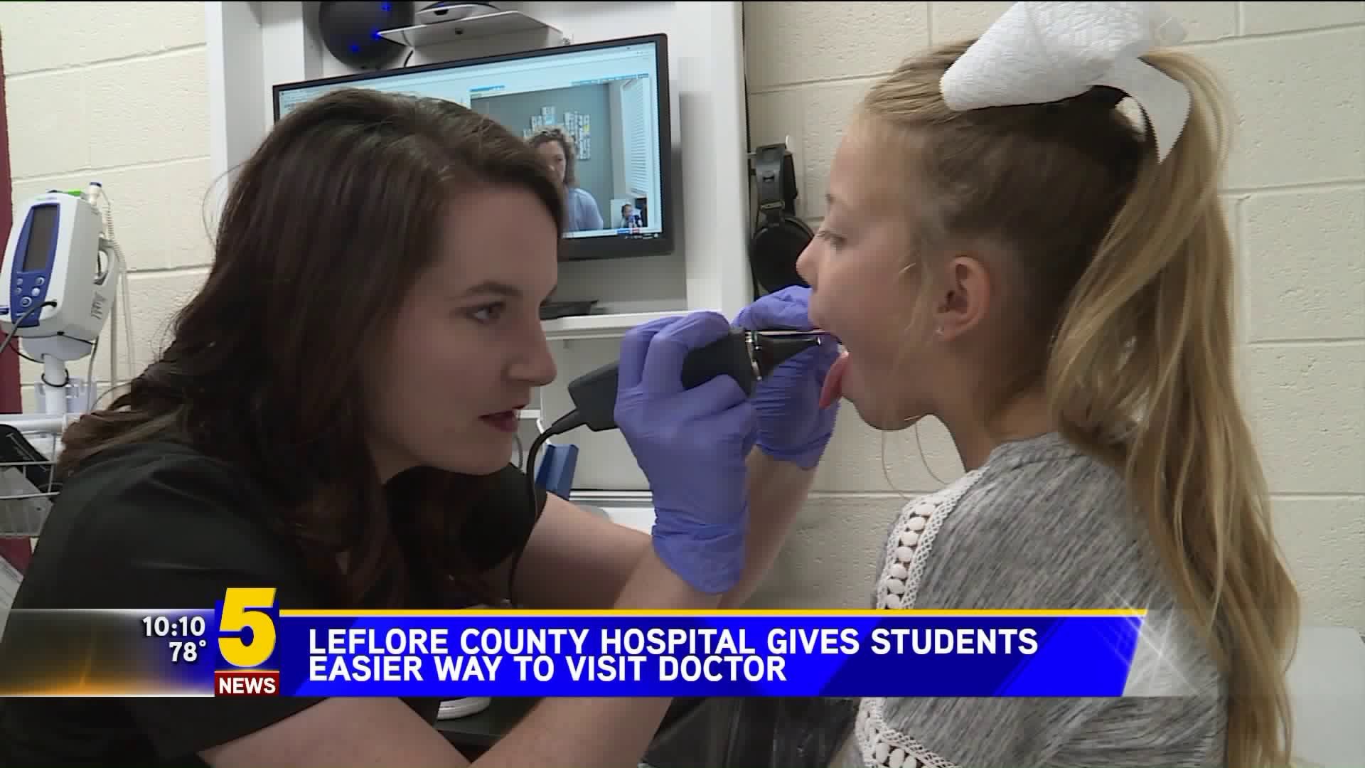 LeFlore County Hospital Gives Students Easier Way To Visit Doctor