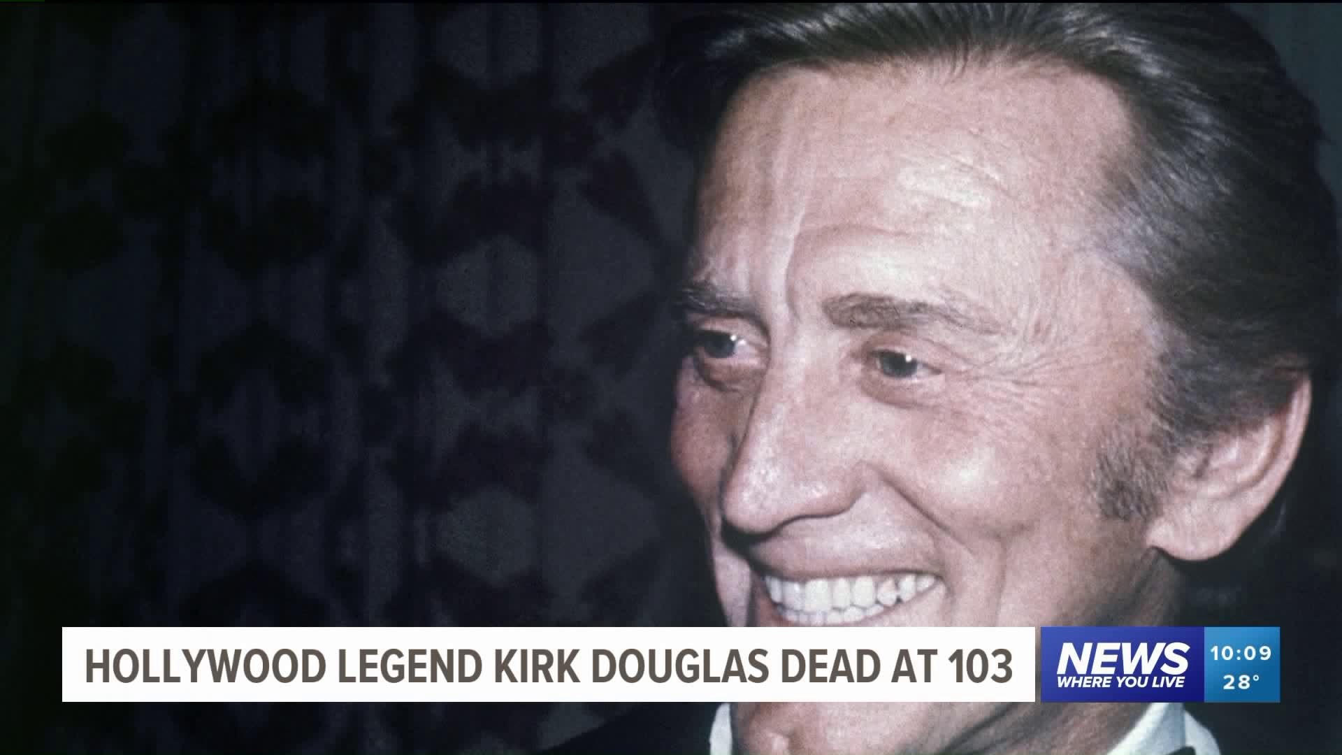 Kirk Douglas, Longtime Influential Movie Star, Dies At 103