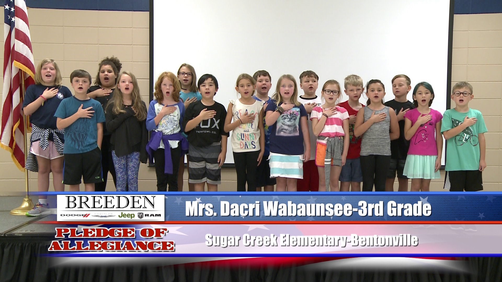 Mrs. Dacri Wabaunsee -3rd Grade  Sugar Creek Elementary  Bentonville