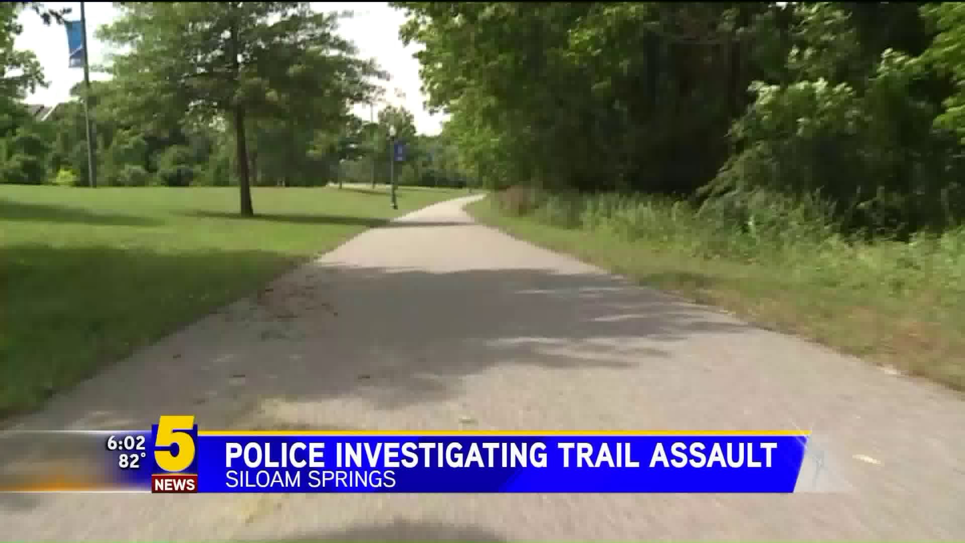 Police Investigating Trail Assault