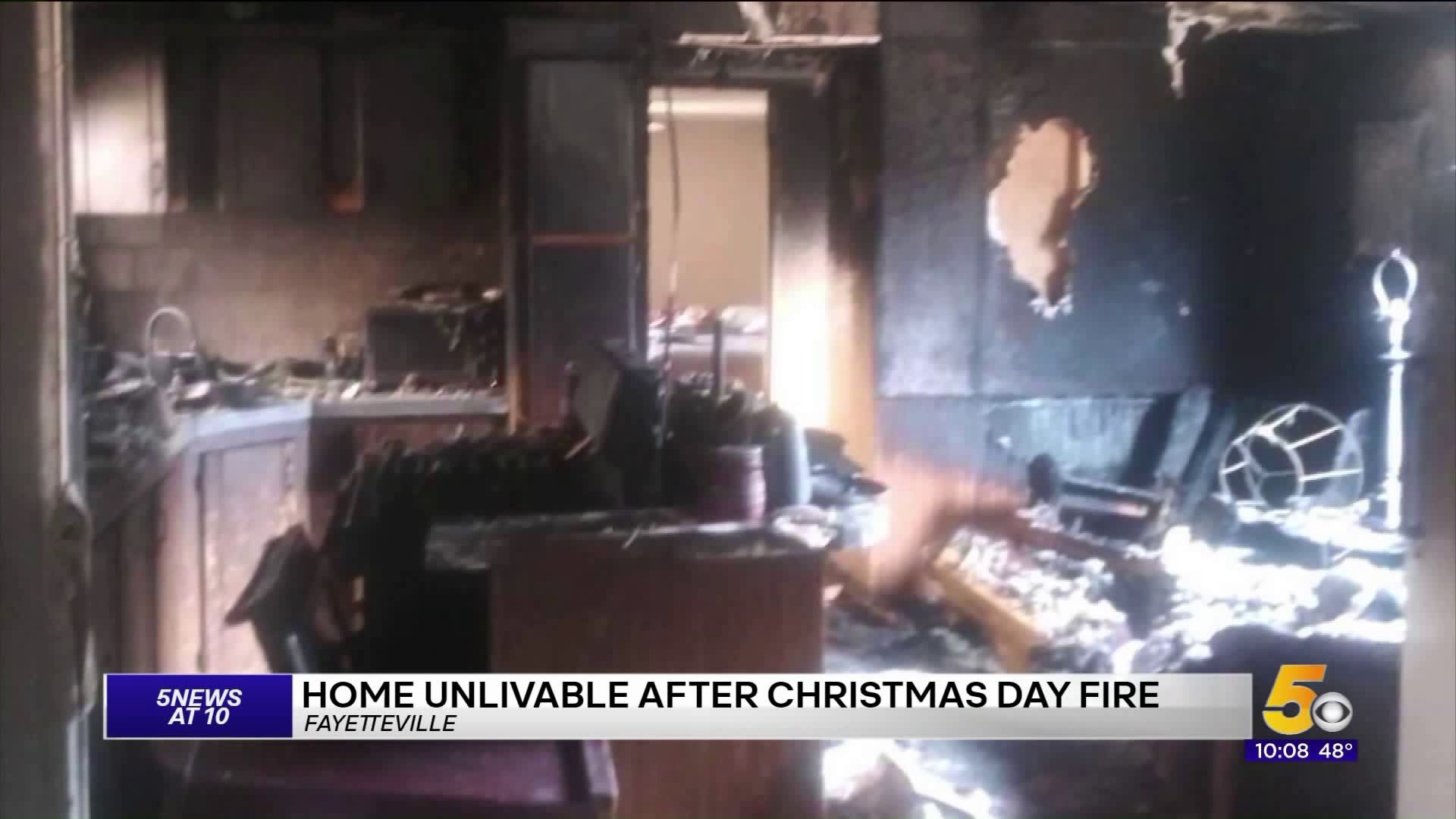 Prairie Grove Family Loses Home During Fire On Christmas Day