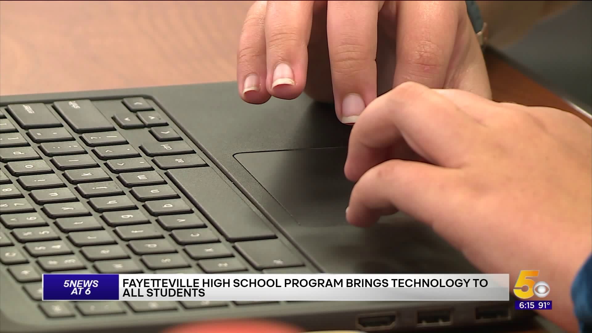 Back-To-School: Fayetteville High School Students Putting New Chromebooks To Good Use