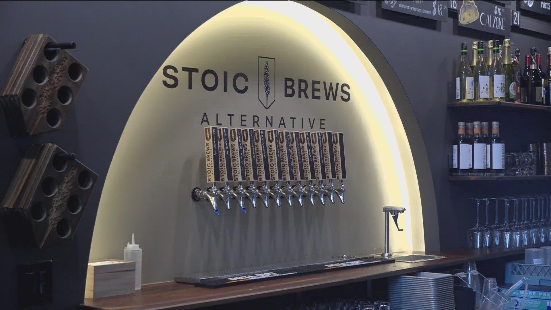 Stoic Brews Alternative, Arkansas's first gluten-free brewery, opened in Bentonville, offering beers brewed from millet, buckwheat, and more.