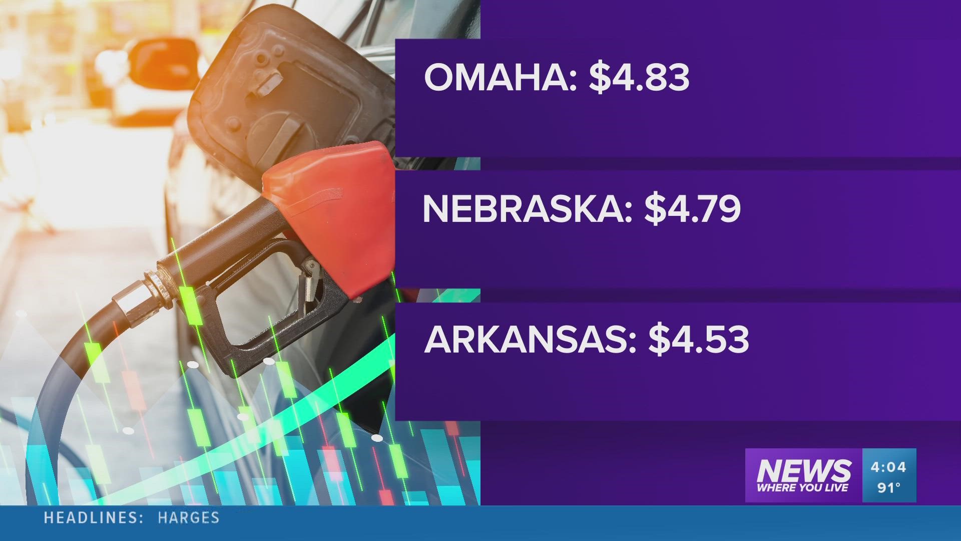 Fans are hitting the road to watch the OmaHogs play in the College World Series, but some are feeling the impacts of rising gas prices and inflation.